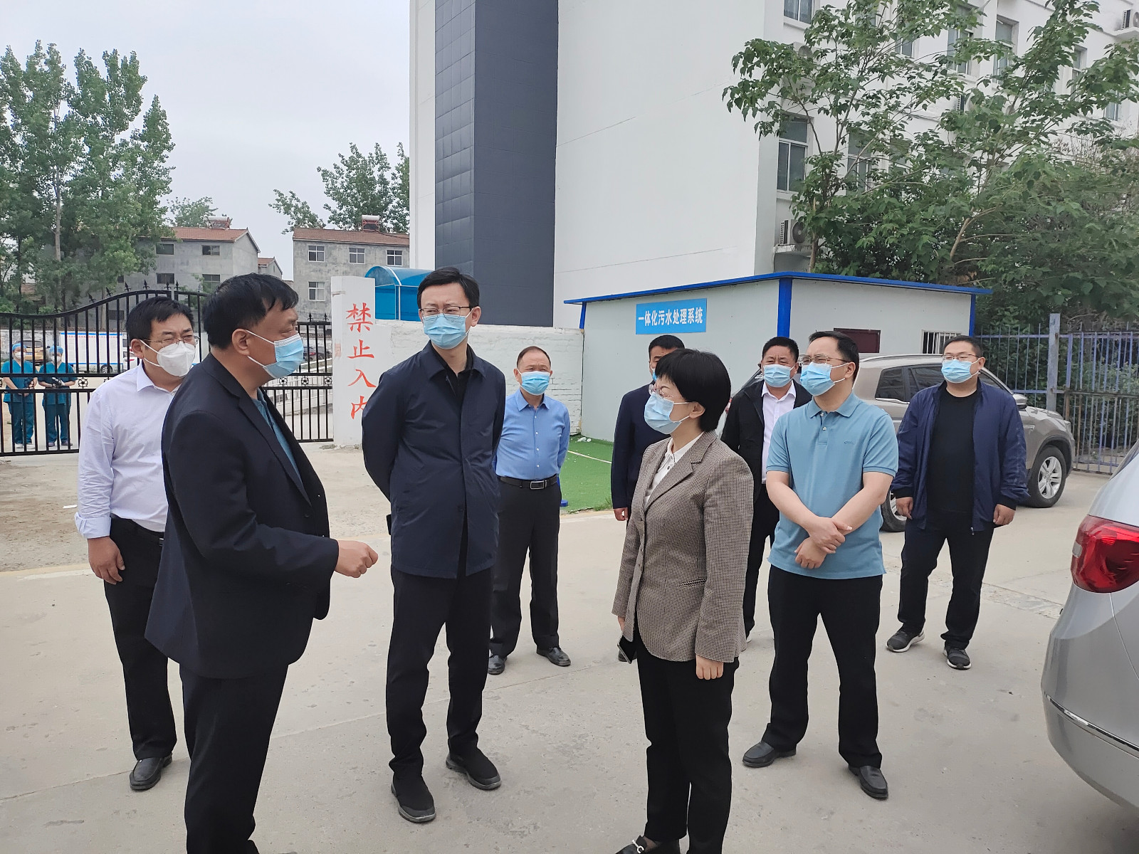 市委常委统战部部长王玉娟到夏邑县调研